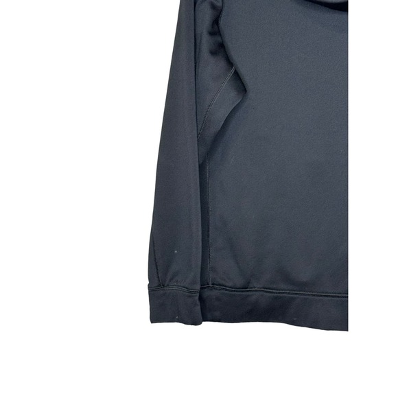 Nike Men Hoodie Sweatshirt Therma Fit Spell Out Logo Pullover Black Size Large - Picture 8 of 10